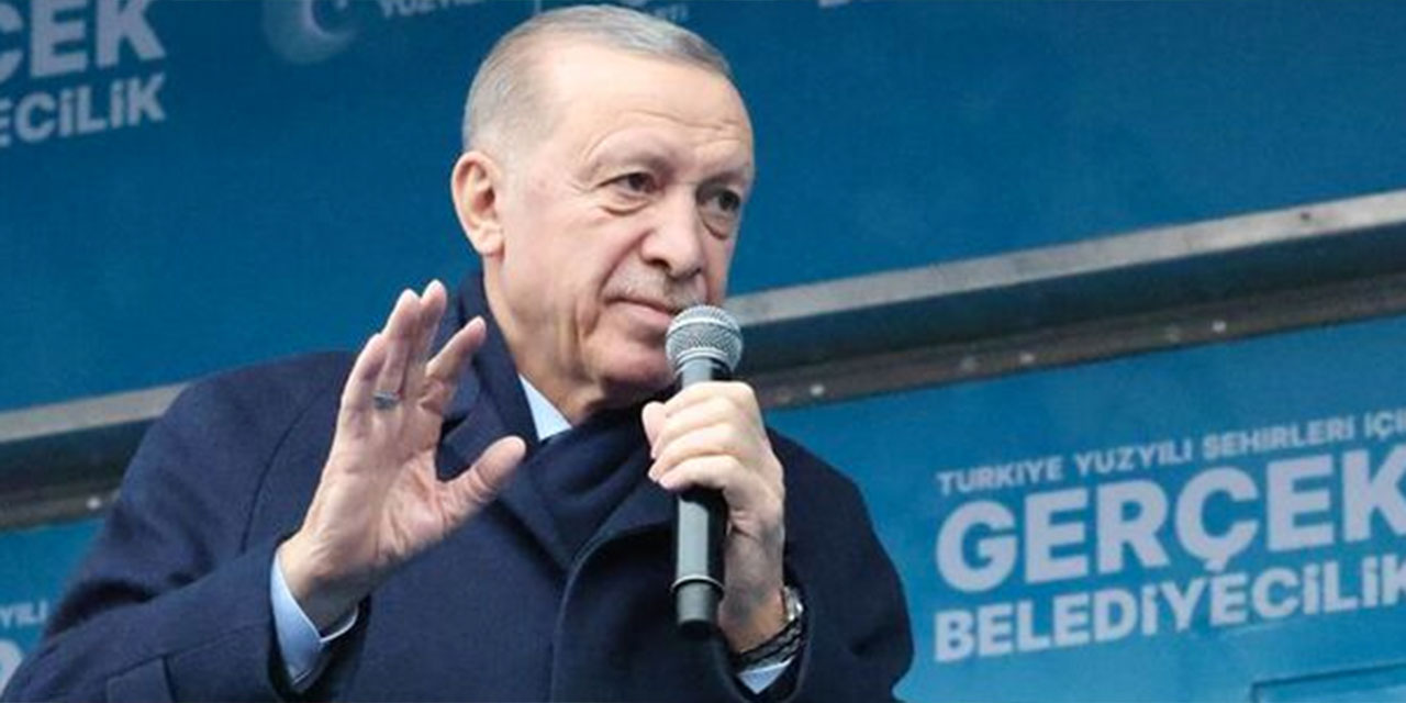 Cumhurbaşkanı Recep Tayyip Erdoğan Ordu mitinginde vatandaşlara seslendi