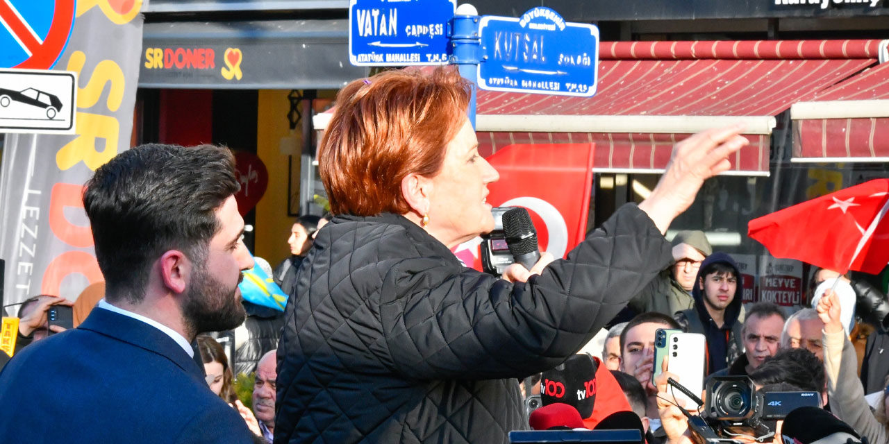 İYİ Parti lideri Meral Akşener Sincan'da: "Cengiz Topel Yıldırım'ı seçerseniz emekli..."