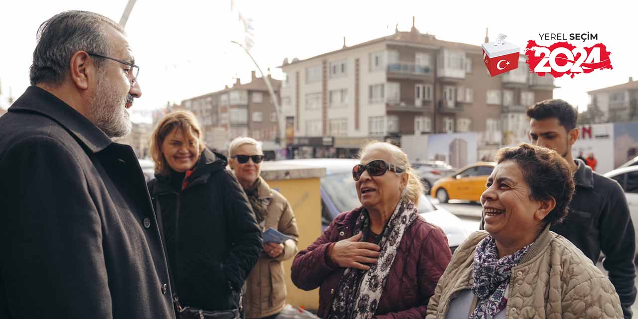 İYİ Parti Keçiören Adayı Kemal Babuccu sahaya indi