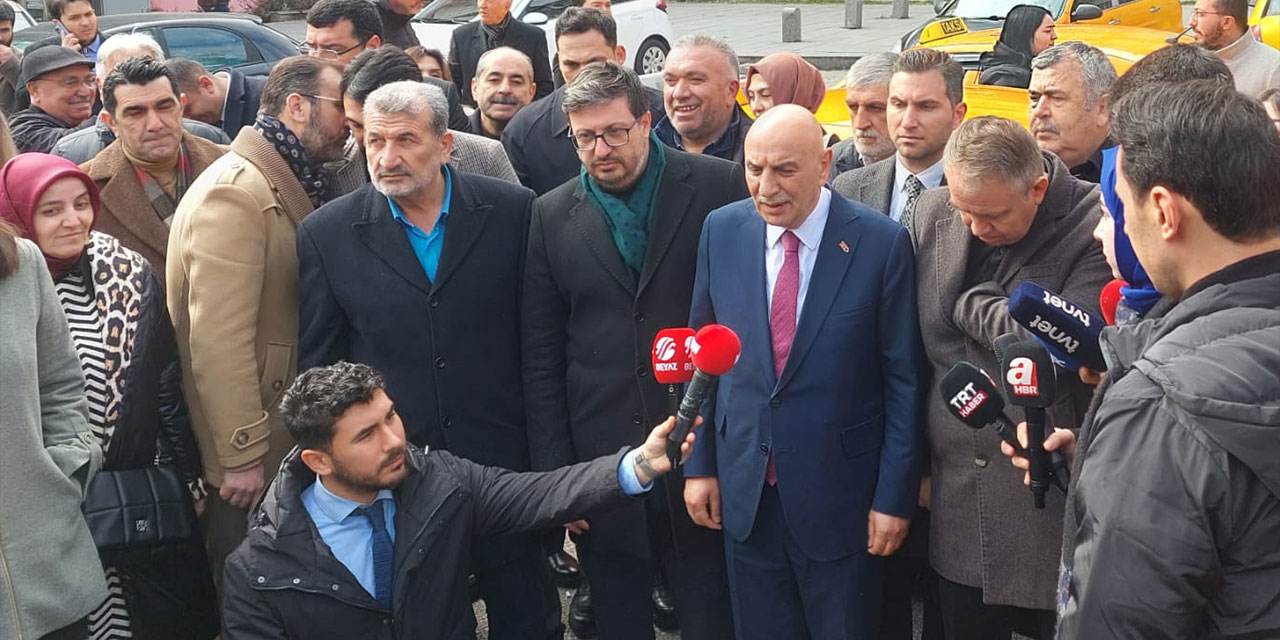 Cumhur İttifakı Ankara Büyükşehir Belediye Başkan Adayı Turgut Altınok Bahçelievler esnafıyla bir araya geldi