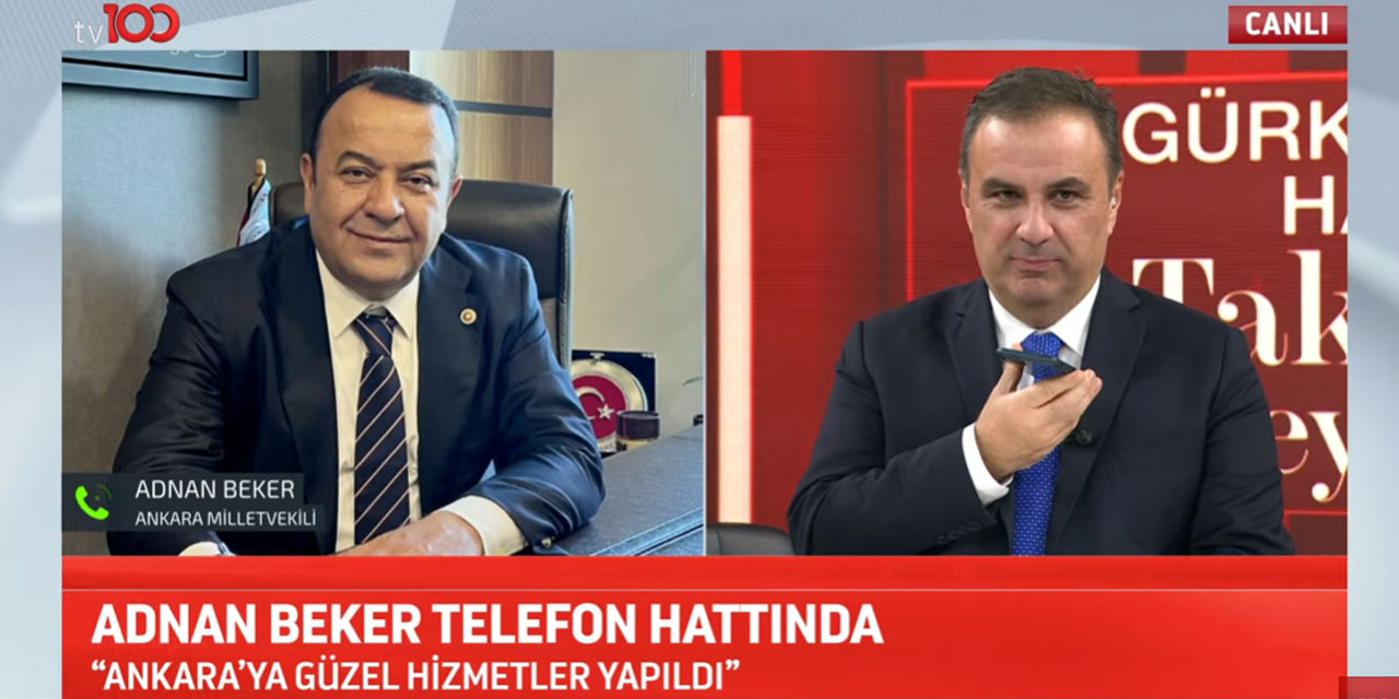 Bağımsız Milletvekili Adnan Beker'den ABB Başkanı Mansur Yavaş'a destek: "Güzel hizmetler yapıldı"