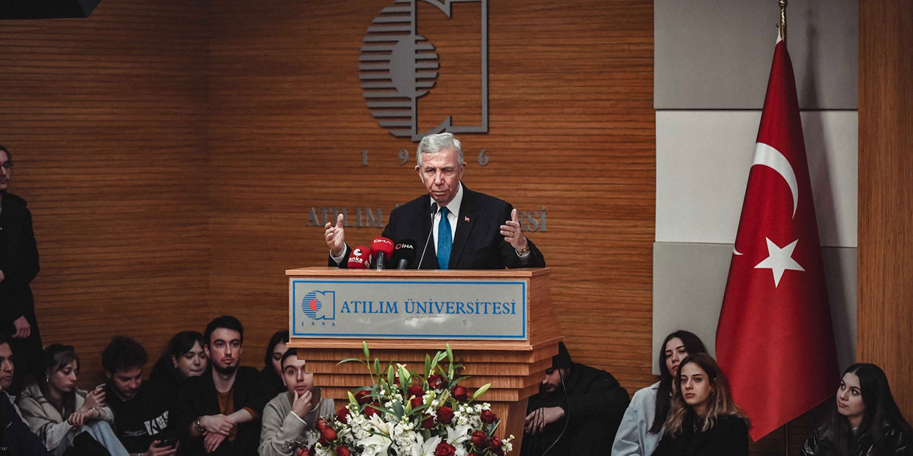 Ankara Büyükşehir Belediye Başkan Adayı Mansur Yavaş, Atılım Üniversitesi Bahar Dönemi Akademik Yılı açılış törenine katıldı