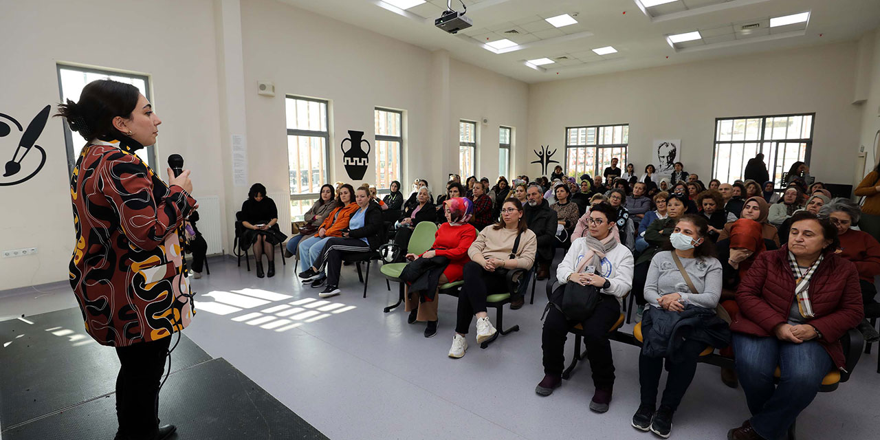 Yenimahalle'de 'Aile İçi İletişim' semineri düzenlendi