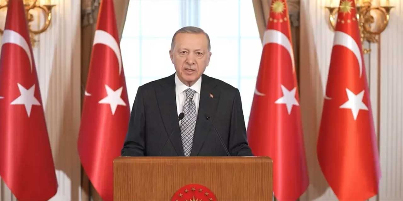 Cumhurbaşkanı Erdoğan'dan Hak ve Özgürlükler Hareketi Kurultayı'na video mesaj!