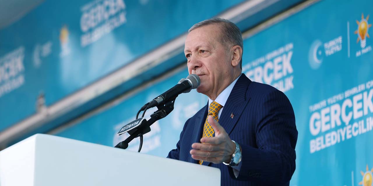 Cumhurbaşkanı Erdoğan: 31 Mart'ta meydanı kirli ittifaklara  bırakmayacağız