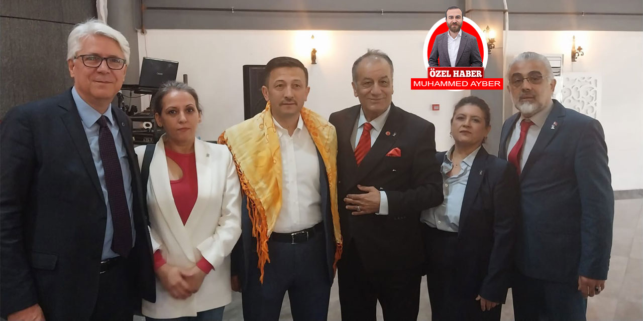 DP Buca İlçe Yönetimi AK Parti'ye geçti: Rozeti Hamza Dağ taktı...