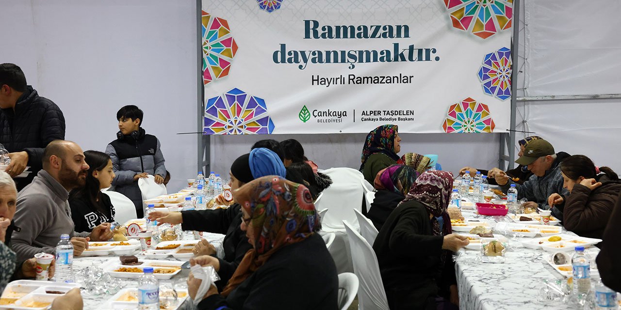 Çankaya Belediyesi Ramazanda Cebeci ve Öveçler'de iftar çadırları kuracak