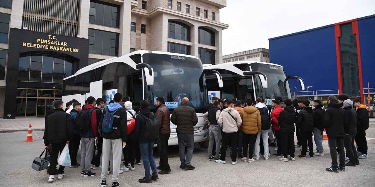 Pursaklar'ın genç kampçıları Kapadokya'nın keyfini çıkartacak