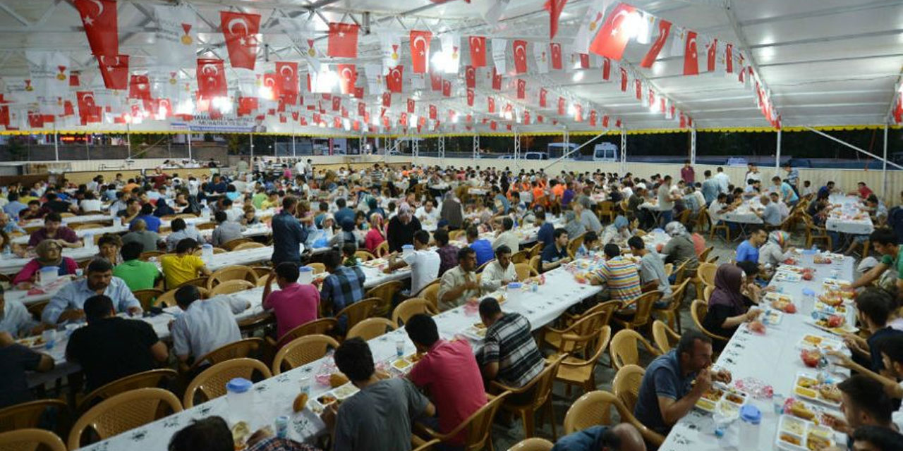 Ankara'da iftar çadırlarının yerleri belli oldu!