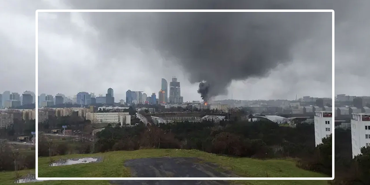 İstanbul Teknik Üniversitesinden alevler yükseldi: Dumanlar her yerden görüldü! | Yangın kontrol altına alındı!