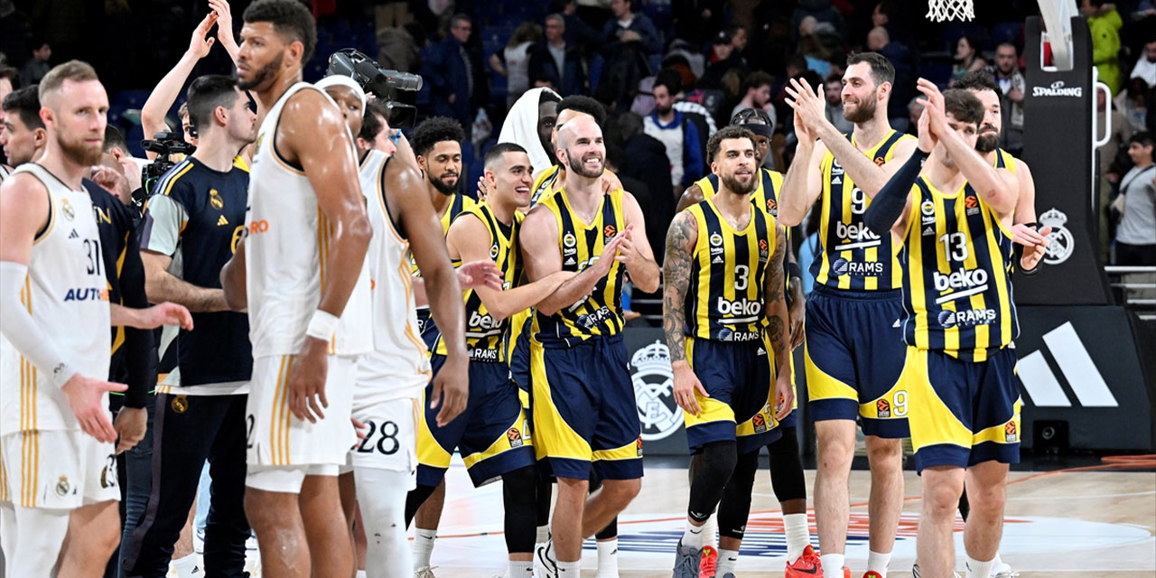 Fenerbahçe Beko, Real Madrid'i İspanya'da da yendi: Real Madrid 79- 89 Fenerbahçe