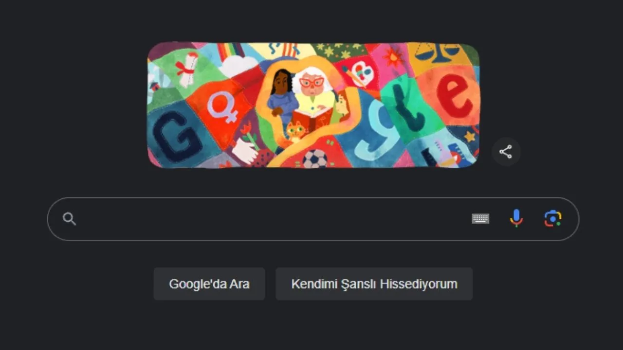 Google'dan 8 Mart için özel doodle