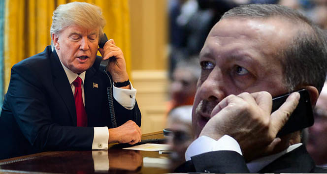 Cumhurbaşkanı Erdoğan ile Trump görüştü