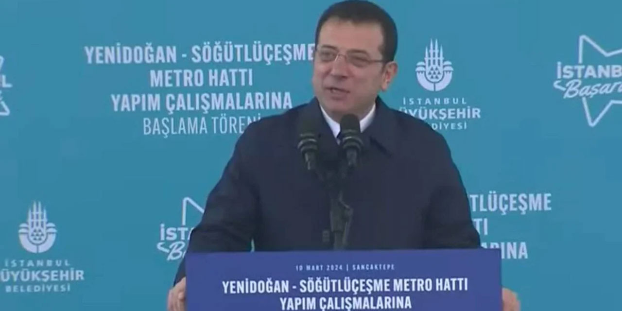 Ekrem imamoğlu'ndan Murat Kurum'a tepki! ''Allah akıl versin''