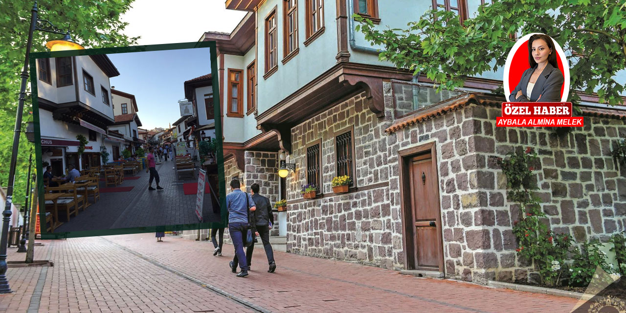 Ankara'nın tarihi bölgesi Hamamönü'nde ramazan ayı hareketliliği düştü