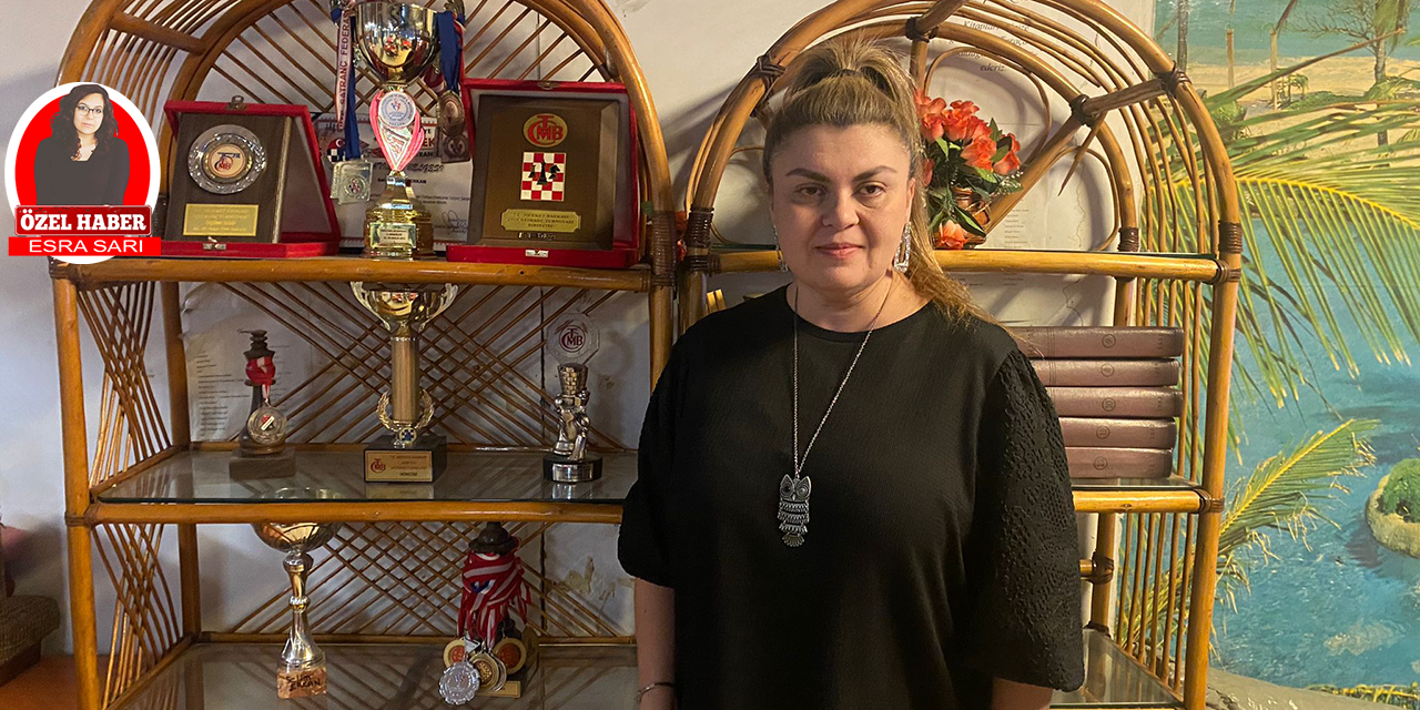 Yelda Özen, Kızılay’da 5 yıldır kahvehane işletiyor