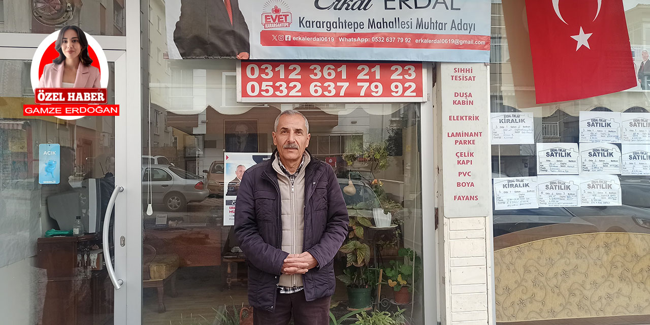 Ankara'nın Karargahtepe Mahallesi'ne "İstihdam!" diyen aday: ''Karargahtepe Mahallesi hizmete aç!''