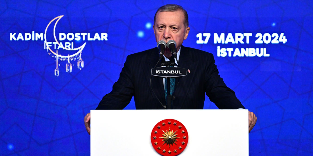 Cumhurbaşkanı Erdoğan, iftar programında Ekrem İmamoğlu'nu eleştirdi, Murat Kurum'a destek istedi