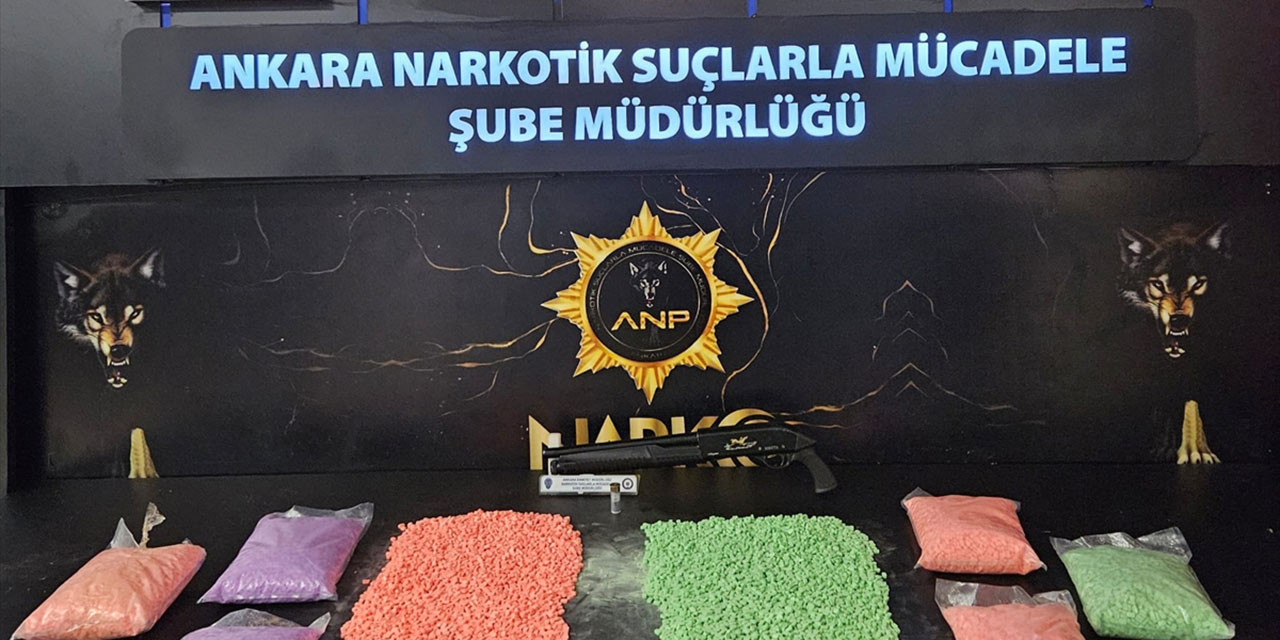 Ankara Mamak'ta uyuşturucu operasyonu: Binlerce madde ele geçirildi!