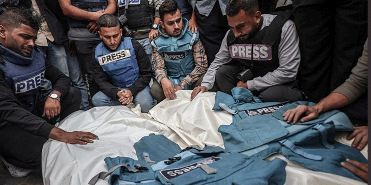 Gazze'de öldürülen gazetecilerin sayısı 136'ya yükseldi!