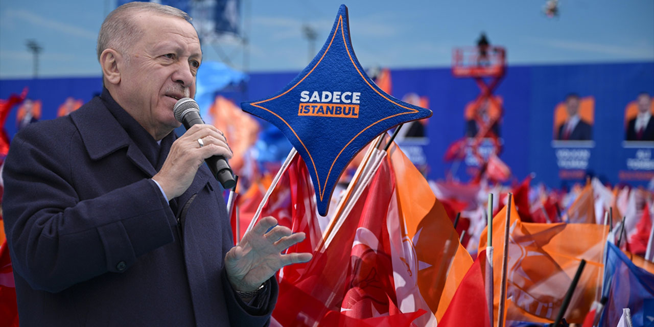 Cumhurbaşkanı Erdoğan mikrofonu eline aldı: Büyük İstanbul Mitingi!