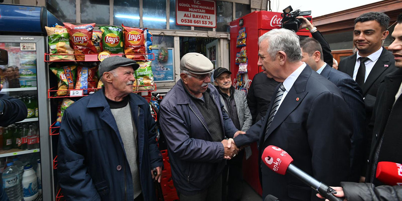 Ankara Büyükşehir Belediye Başkanı Mansur Yavaş Çayırhan, Güdül ve Ayaş'ı ziyaret etti