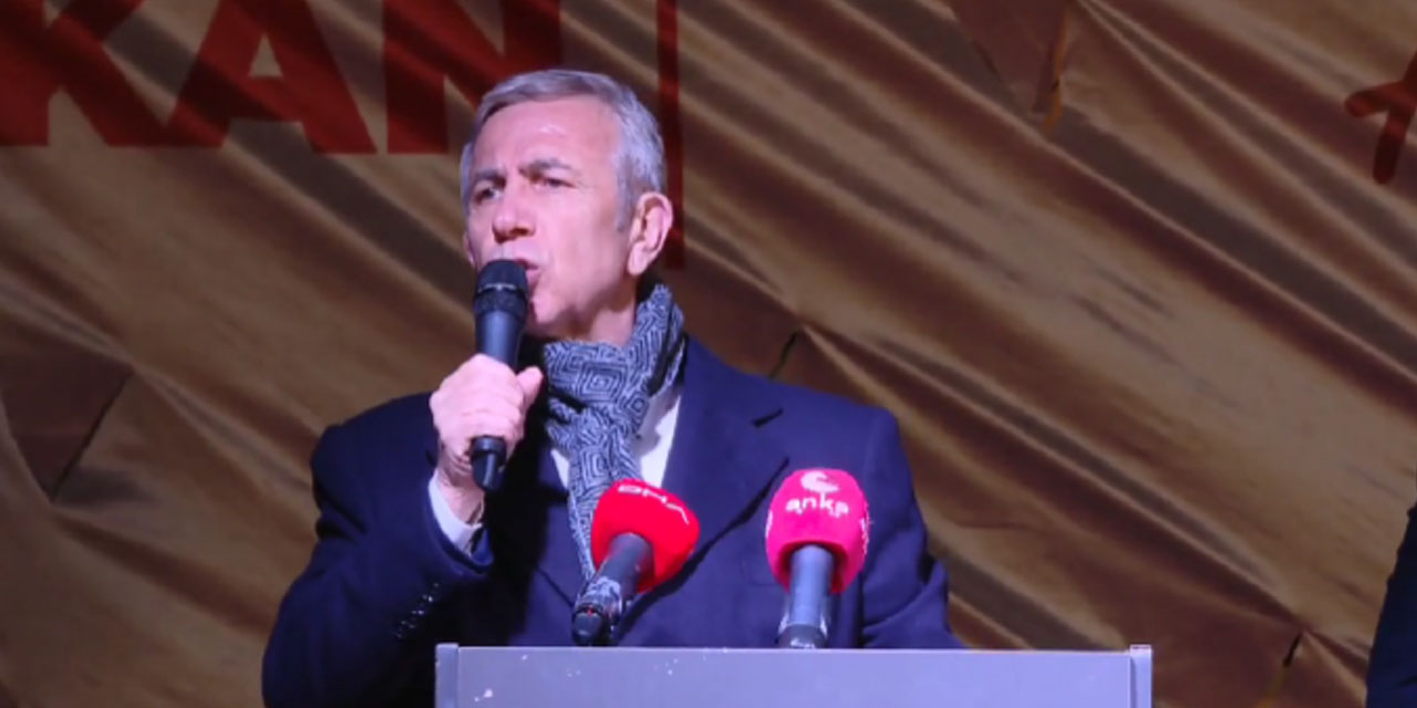 Ankara Büyükşehir Belediye Başkanı Mansur Yavaş, Elmadağ'da Dışişleri Bakanı Hakan Fidan'ı eleştirdi: "Derhal Belçika'ya gidin"