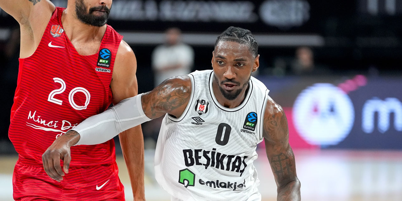 Beşiktaş Emlakjet, Fransız Bourg Bresse karşısında 82-71 ile seride durumu eşitledi: Mitchell'in sakatlığı korkuttu