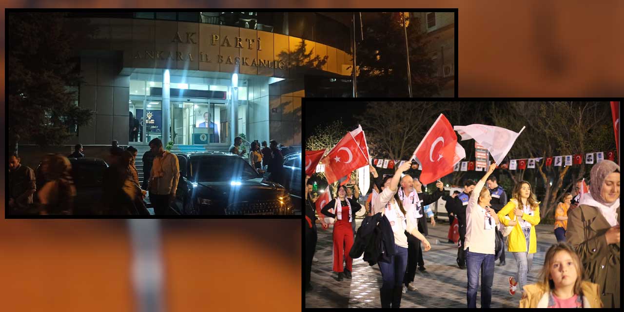 AK Parti’de hüzün CHP’de düğün: Ankara'da sandıkların açılmasıyla iki ayrı hava var!