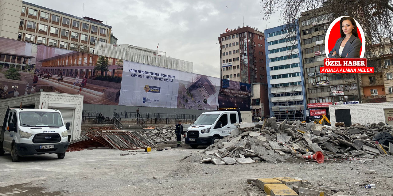 Başkent Ankara'nın 'Zafer Meydanı' öğrenci dostu projeyle yenileniyor