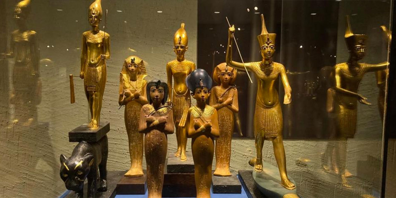 'Tutankhamun, Çocuk Firavunun Hazineleri' sergisine yoğun ilgi