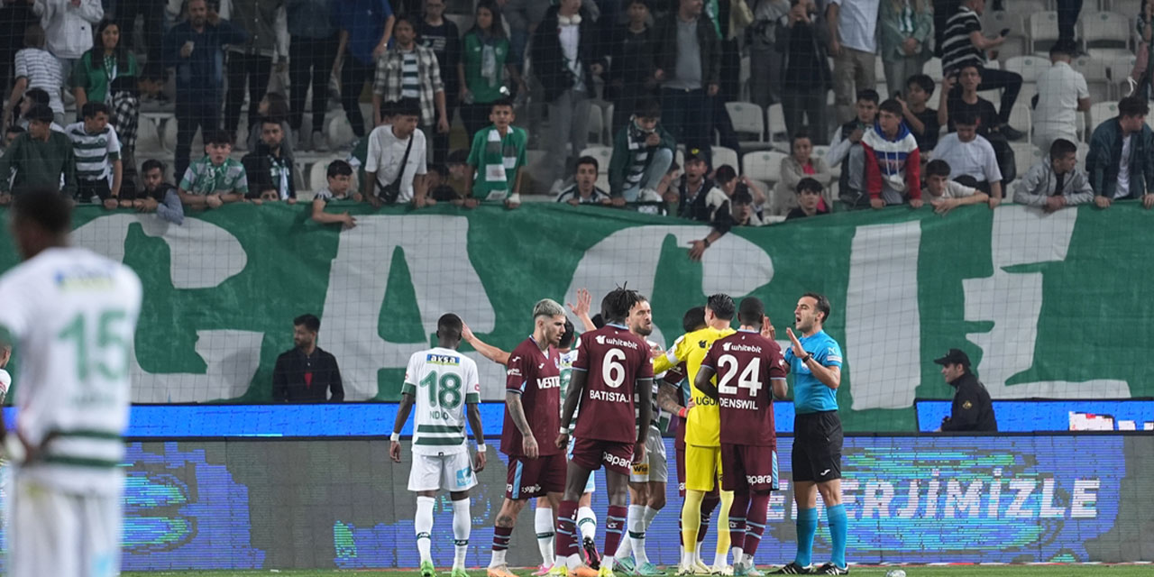 Trabzonspor, Konyaspor'u 3 golle geçti: Konyaspor galibiyet hasretini 3 maça çıkardı düşme potasına yaklaştı