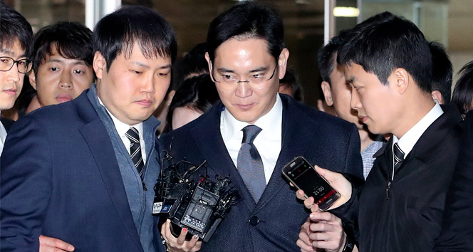 Samsung Genel Müdürü Lee-Jae Yong tutuklandı