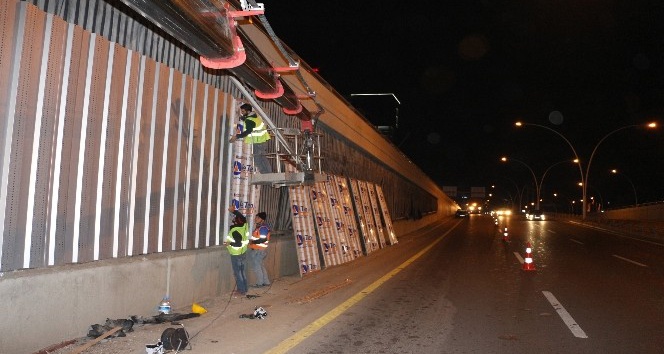 Büyükşehir’den alt geçitlere yalıtım kaplaması