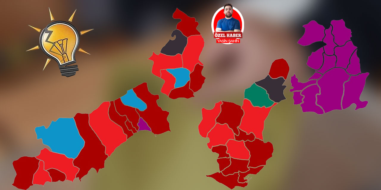 AK Parti bu şehirlerde haritadan silindi: Adana, Mersin, Van, Nevşehir