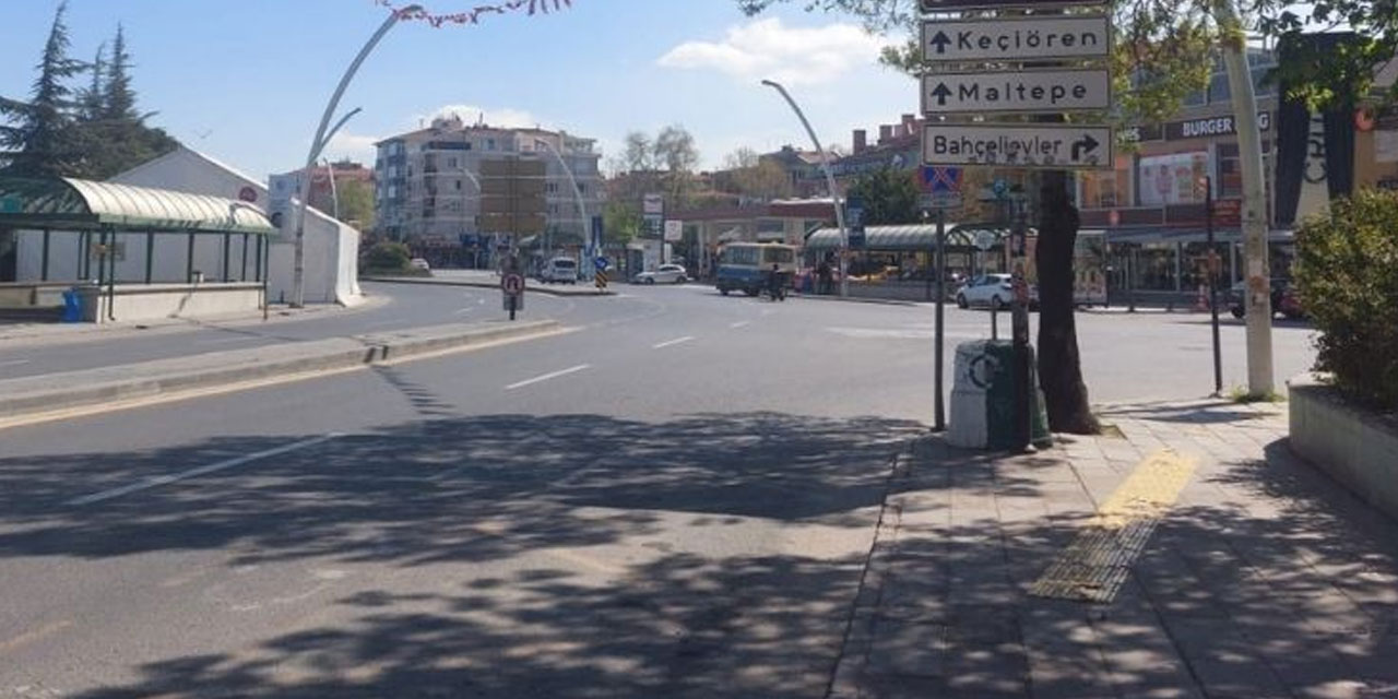 Ankara'da bayram arifesinde trafik yoğunluğu azaldı