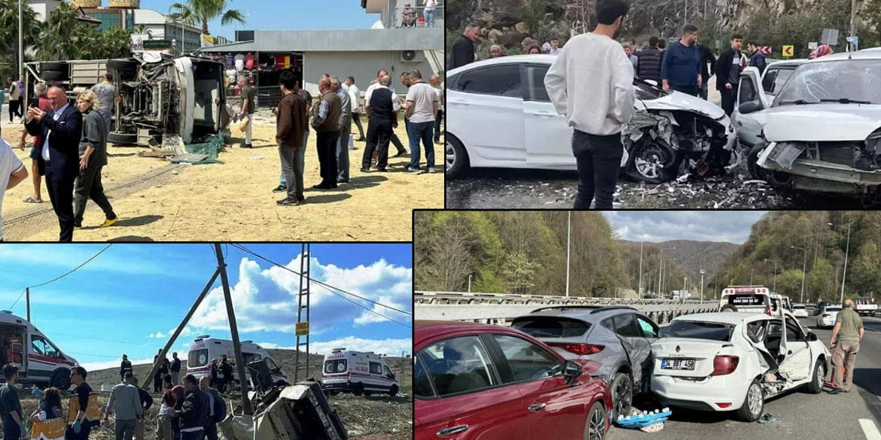 Bakan Yerlikaya açıkladı: Bayramda binlerce trafik kazası yaşandı!