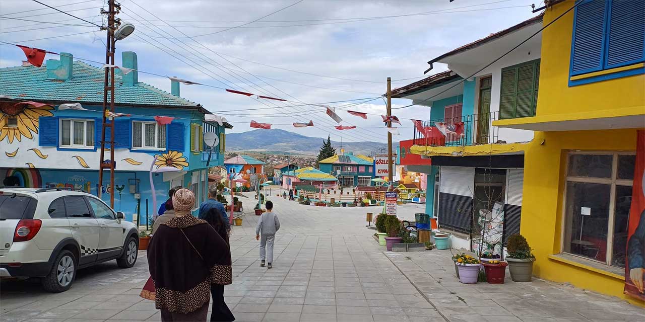 Ankara'nın Renkli Köy'ü keşfedilmeye hazır!
