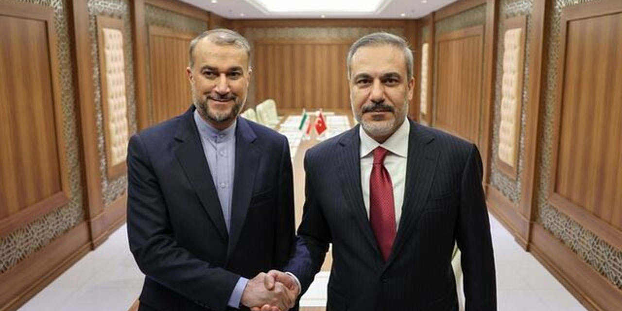 Hakan Fidan İranlı mevkidaşı Abdullahiyan ile görüştü: Diplomasi trafiği!