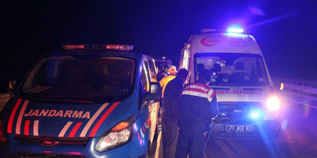 Kırıkkale-Samsun kara yolunda kaza: 1 ölü!