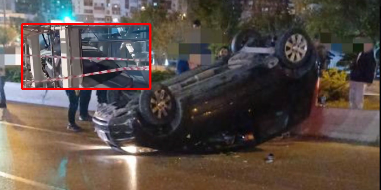 Ankara'da dikkatsiz sürücüler kazaya sebep oldu!