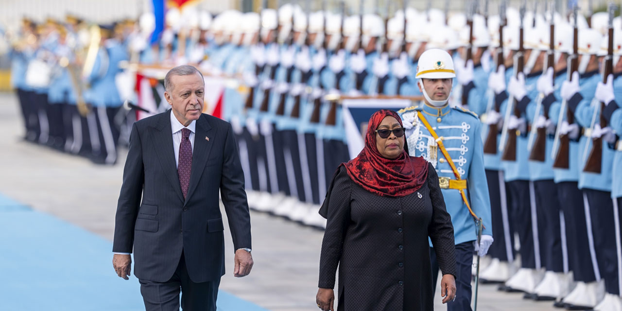 Cumhurbaşkanı Erdoğan, Tanzanya Cumhurbaşkanı Samia Suluhu Hassan ile bir araya geldi: 14 yıl sonra ilk kez