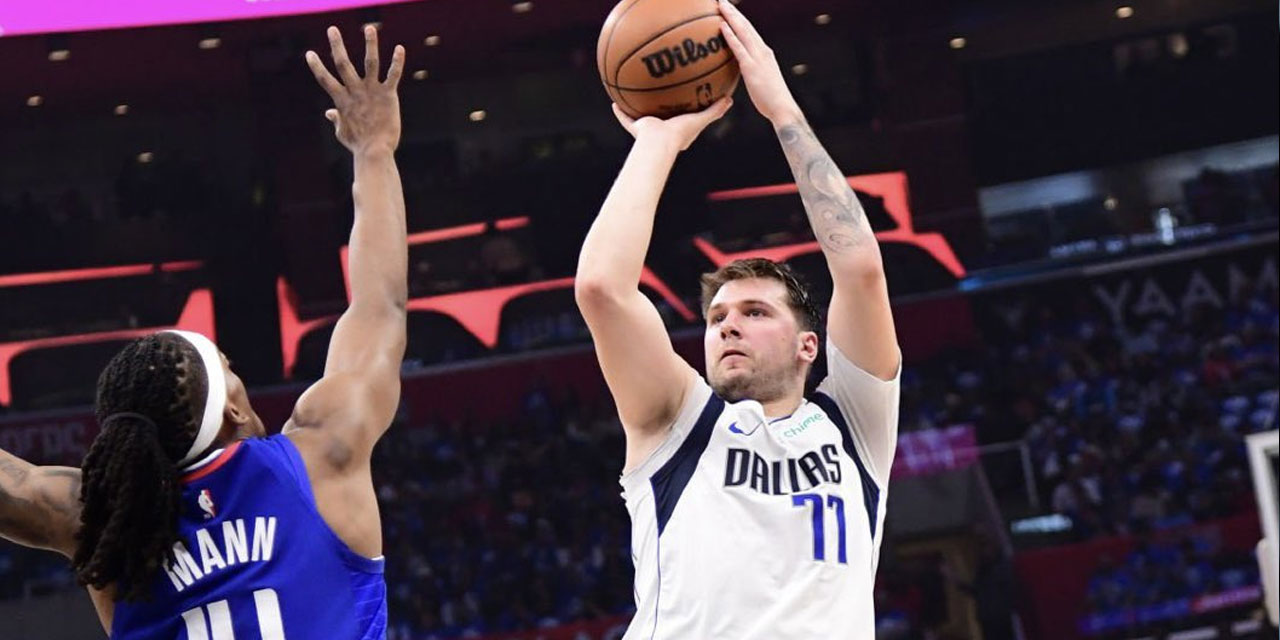 Luka Doncic şov yaptı: Dallas Mavericks, LA Clippers'tan ev sahibi avantajını aldı