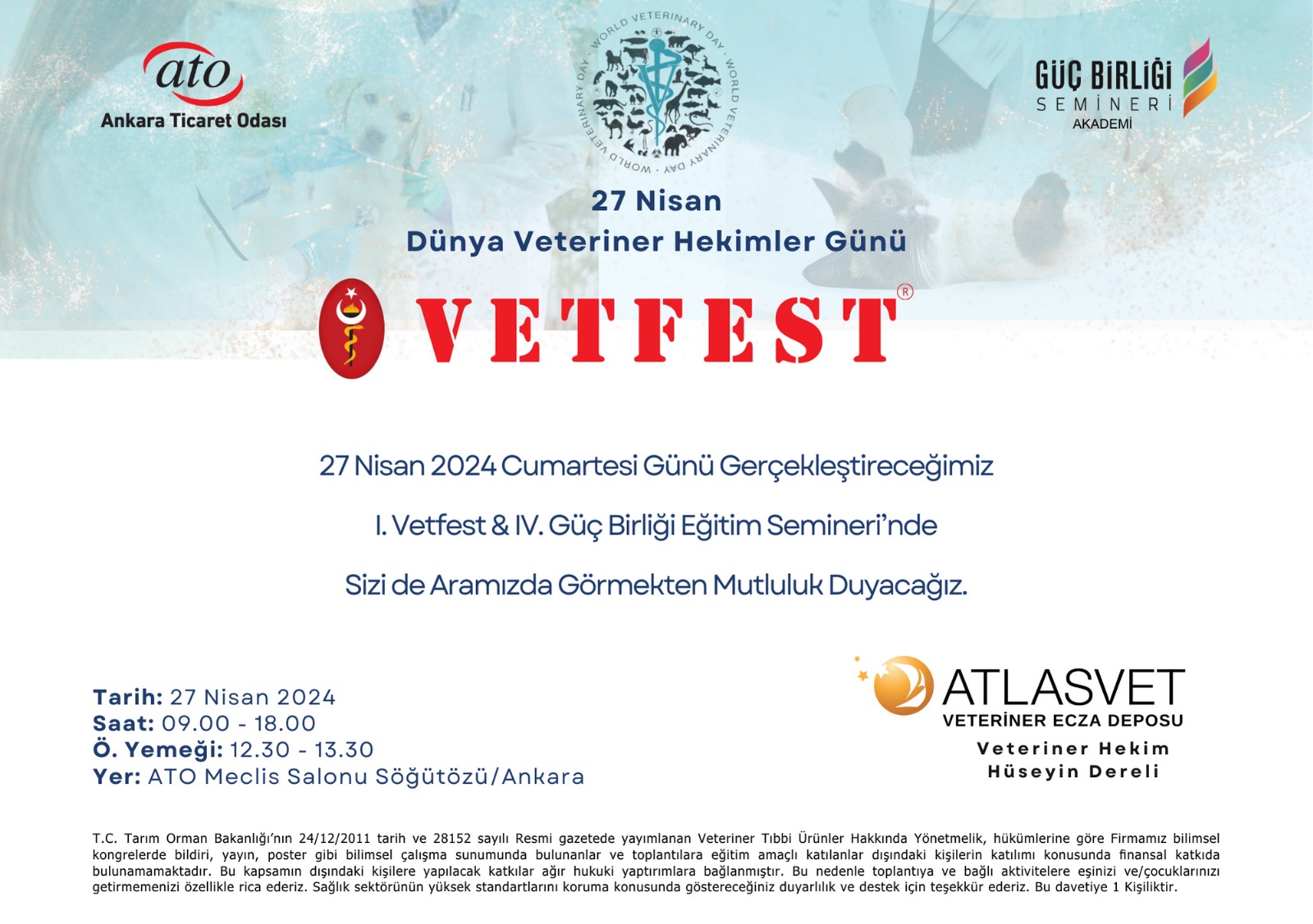 ATO ve AtlasVet Veteriner Ecza Deposu iş birliği: Sertifikalı program...