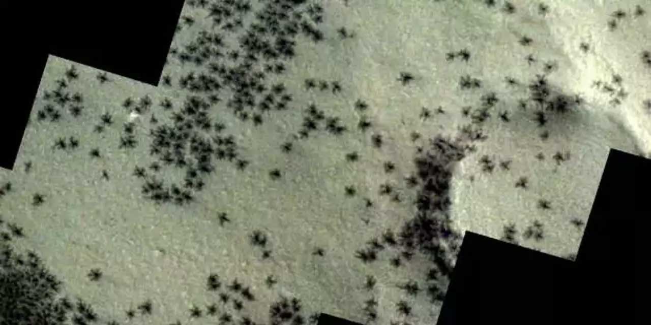 Avrupa Uzay Ajansı açıkladı: Mars örümcekleri keşfedildi!