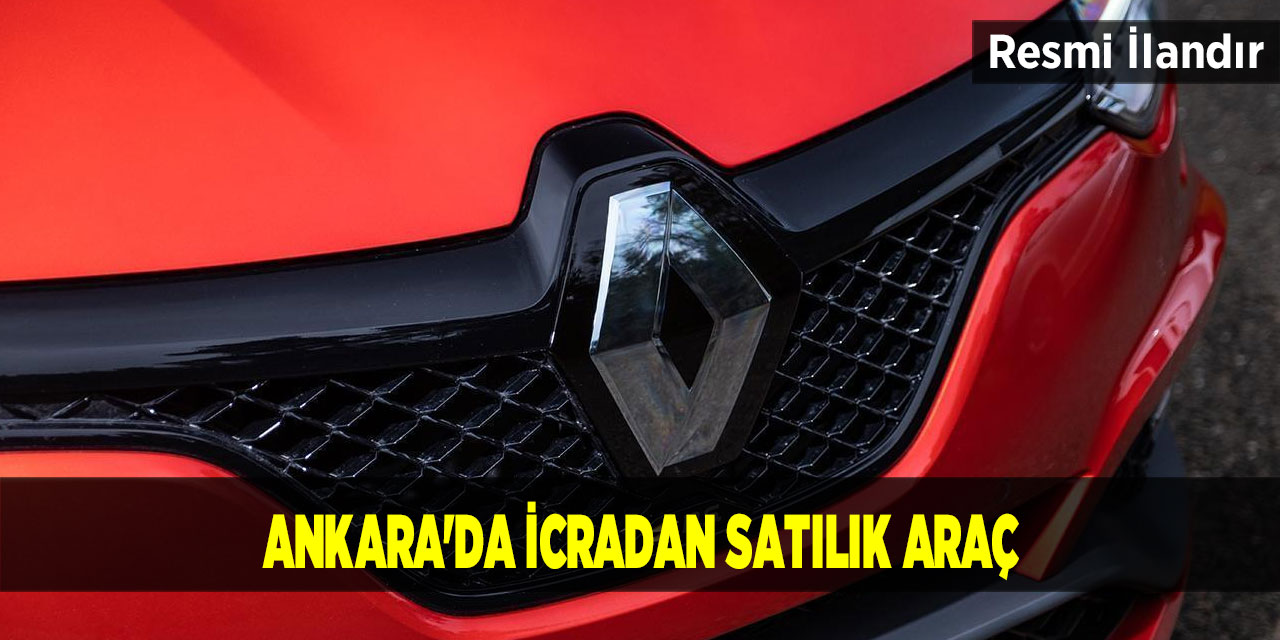Ankara'da icradan satılık araç