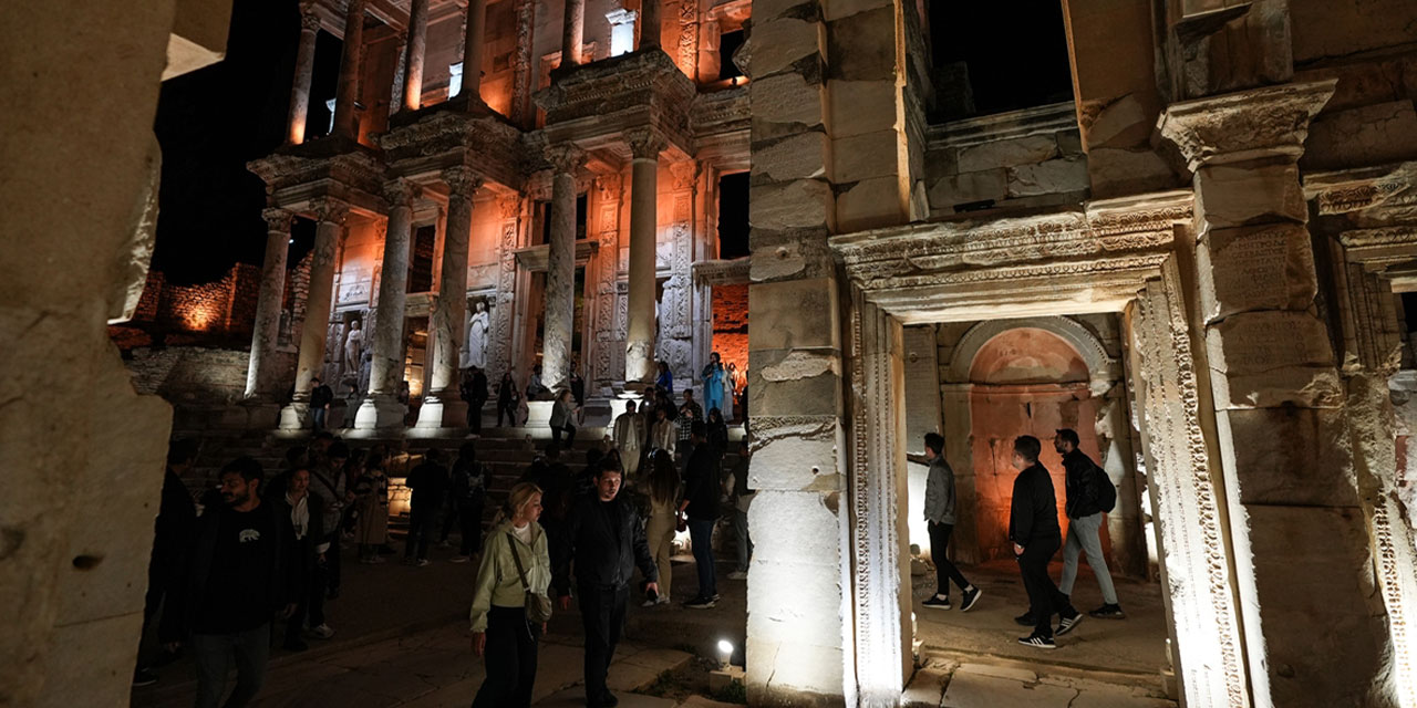 Efes Antik Kenti’nde yeni dönem: Gece müzeciliği başlıyor