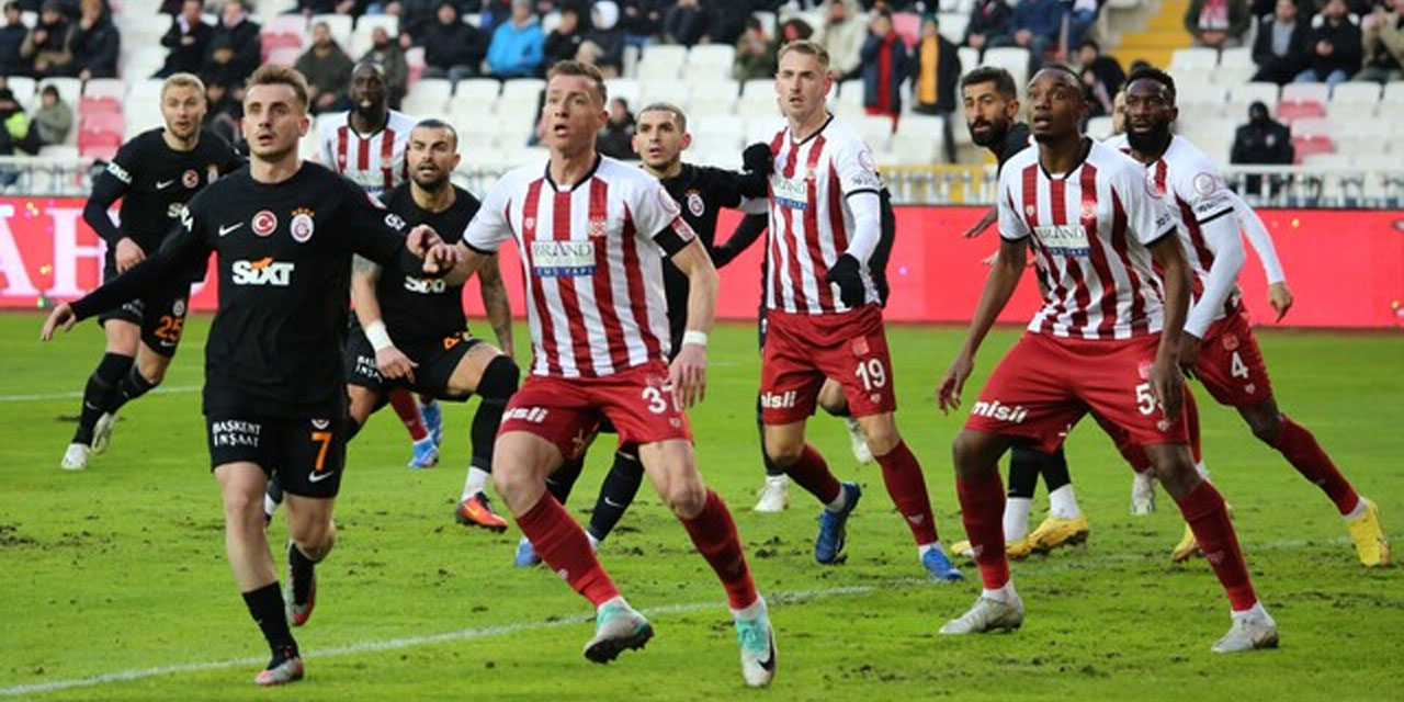 Galatasaray, şampiyonluk yolunda Sivasspor'a karşı: 4 maçtır yenilmeyen Sivasspor'da hedef Avrupa!