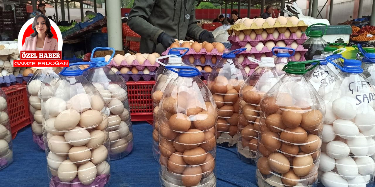 Yumurtanın kolisi markette 79  pazarda 110  TL