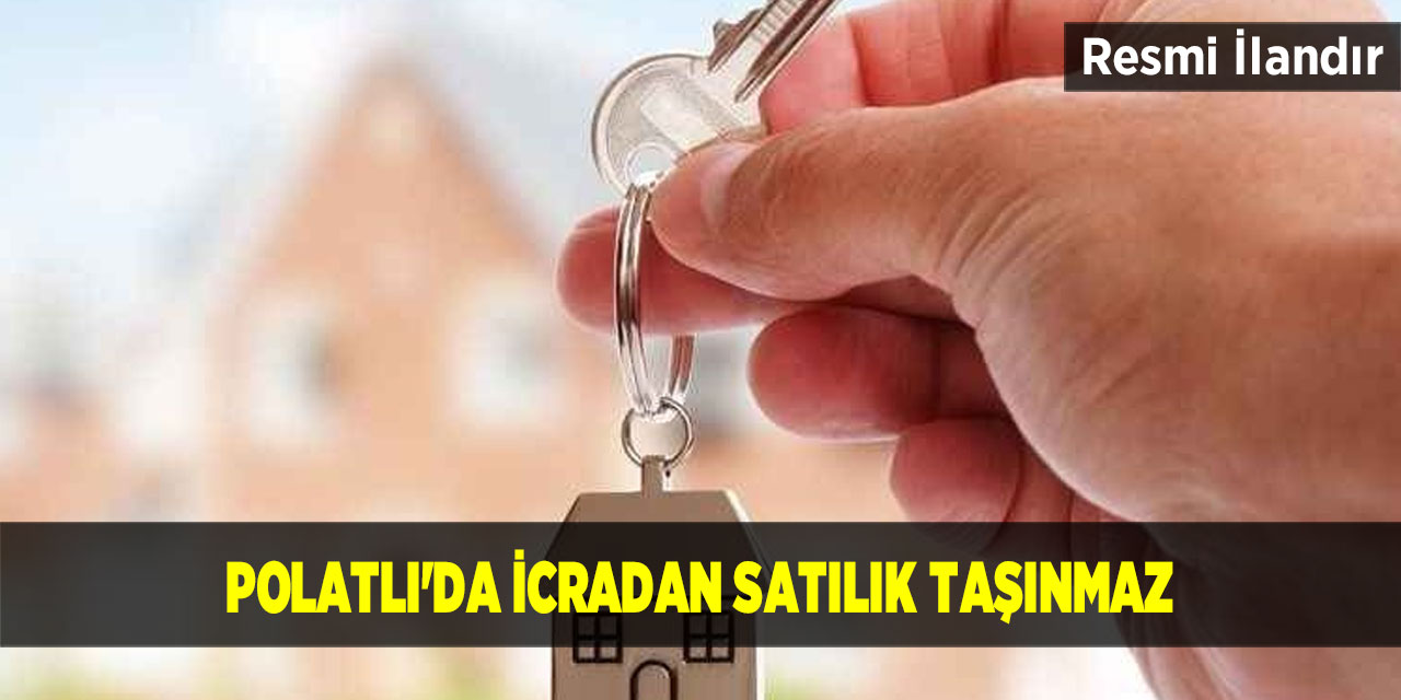 Polatlı'da icradan satılık taşınmaz